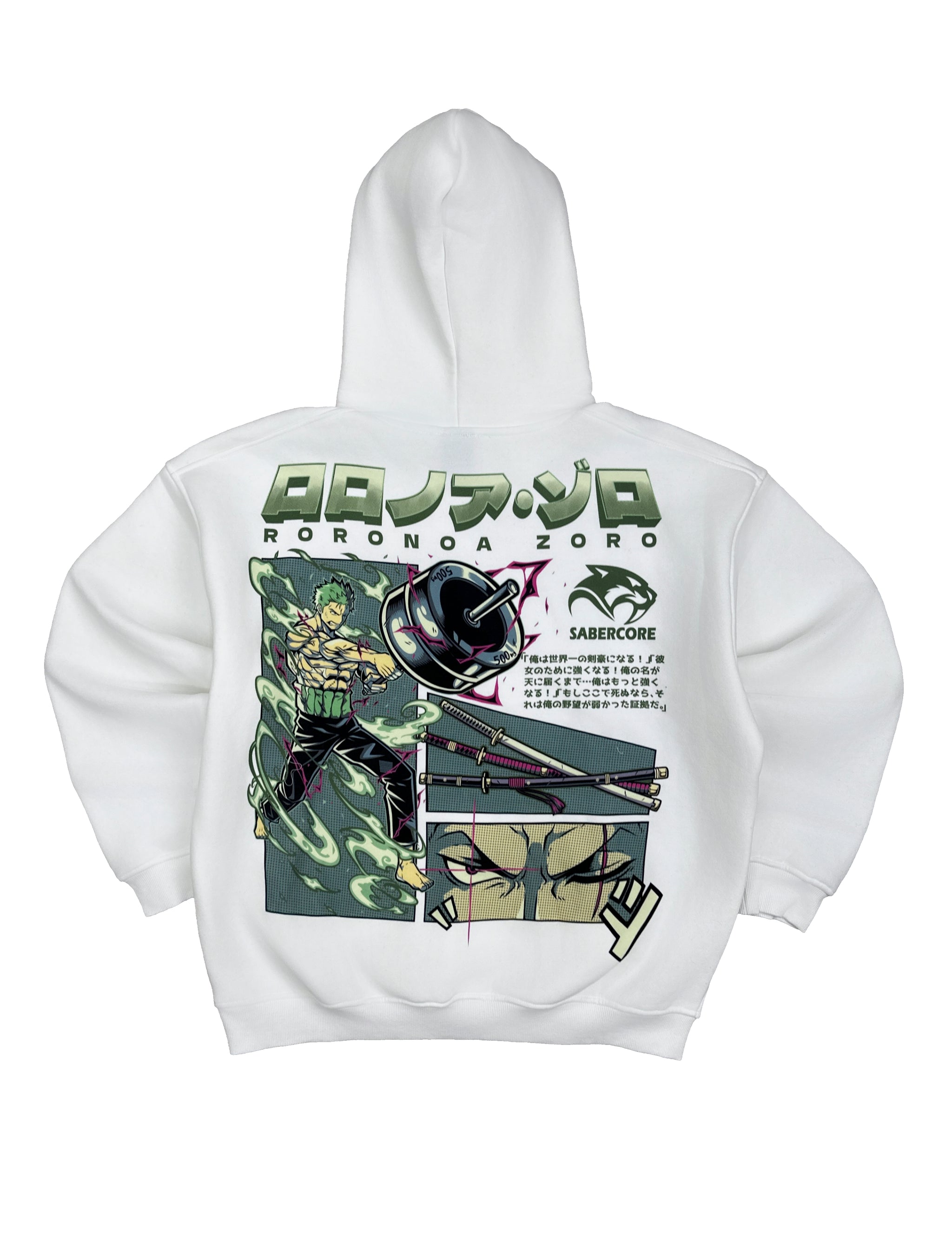 Zoro Hoodie white