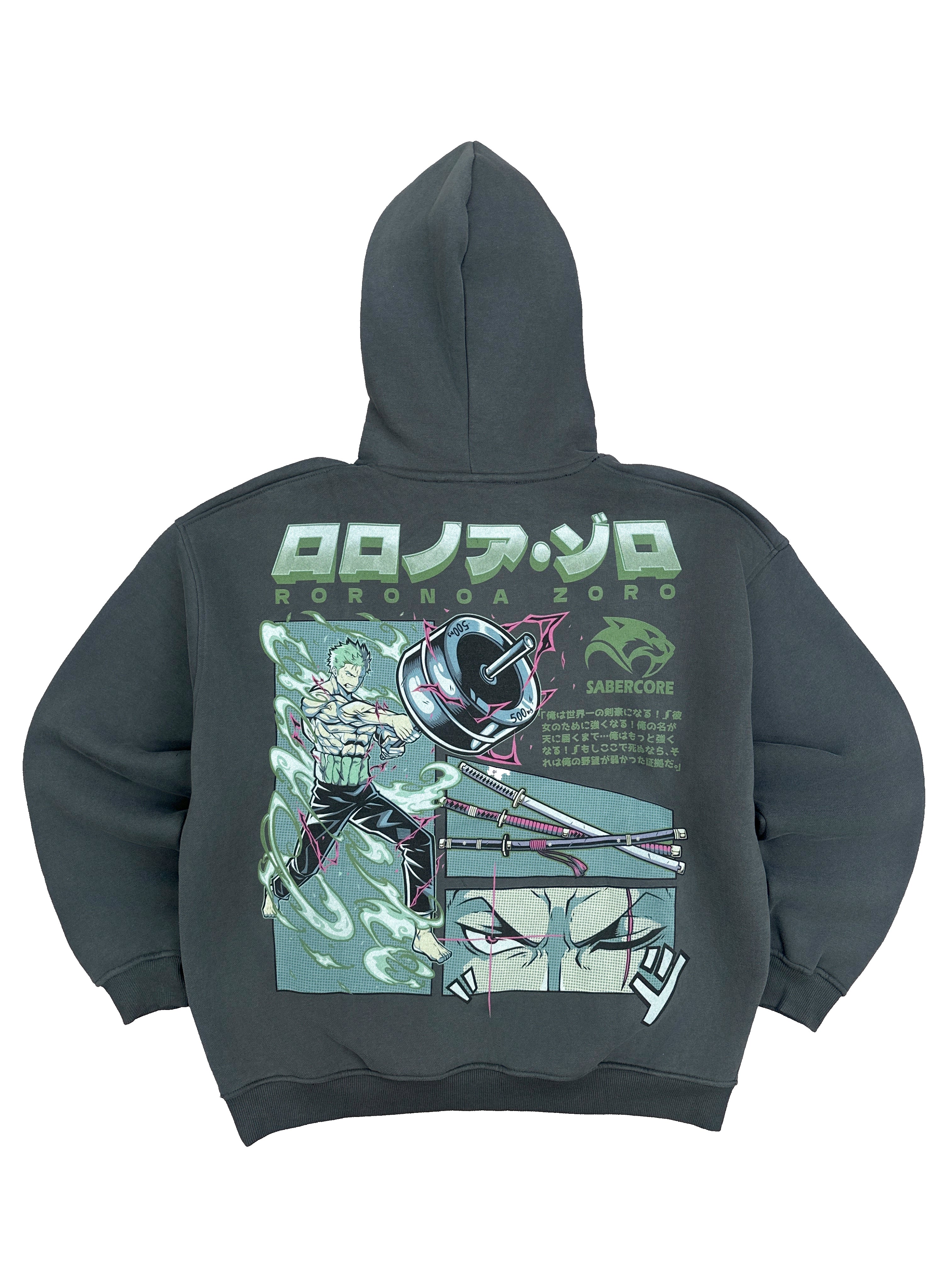Zoro Hoodie Gray